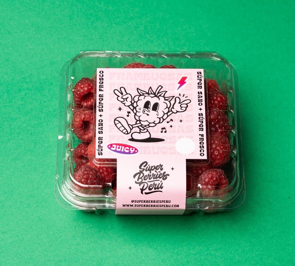 Frambuesas frescas 250 gr